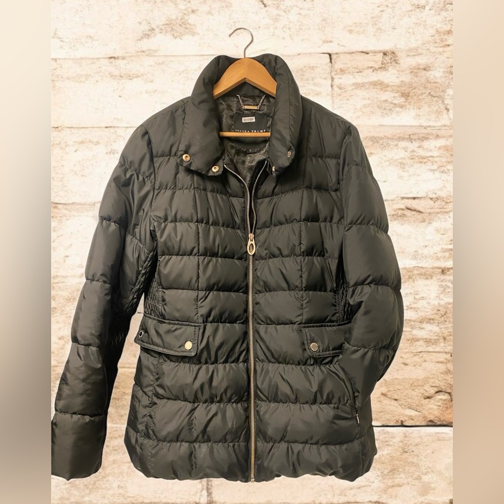 Ivanka Trump Black Puffer Jacket